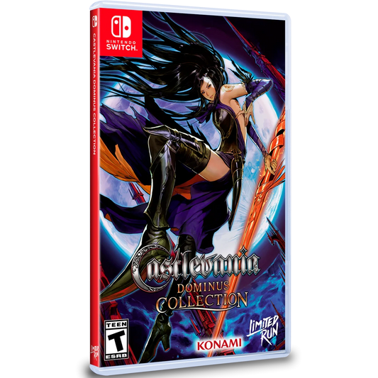 Castlevania Dominus Collection Order of Ecclesia Cover - Nintendo Switch - Limited Run #251
