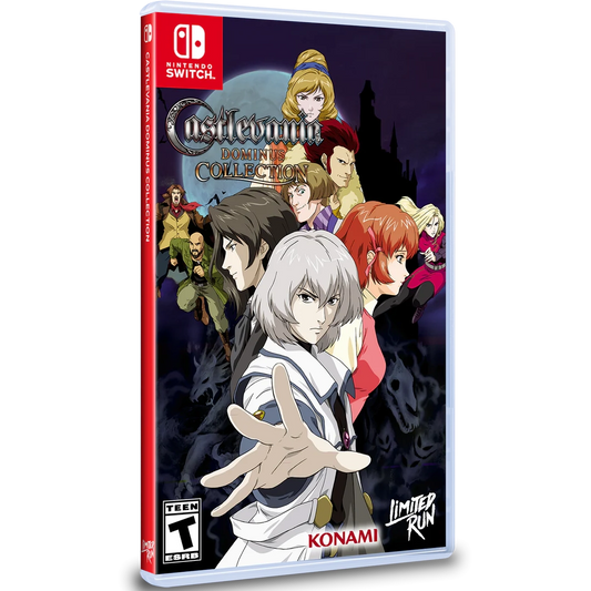 Castlevania Dominus Collection Dawn of Sorrow Cover - Nintendo Switch - Limited Run #251
