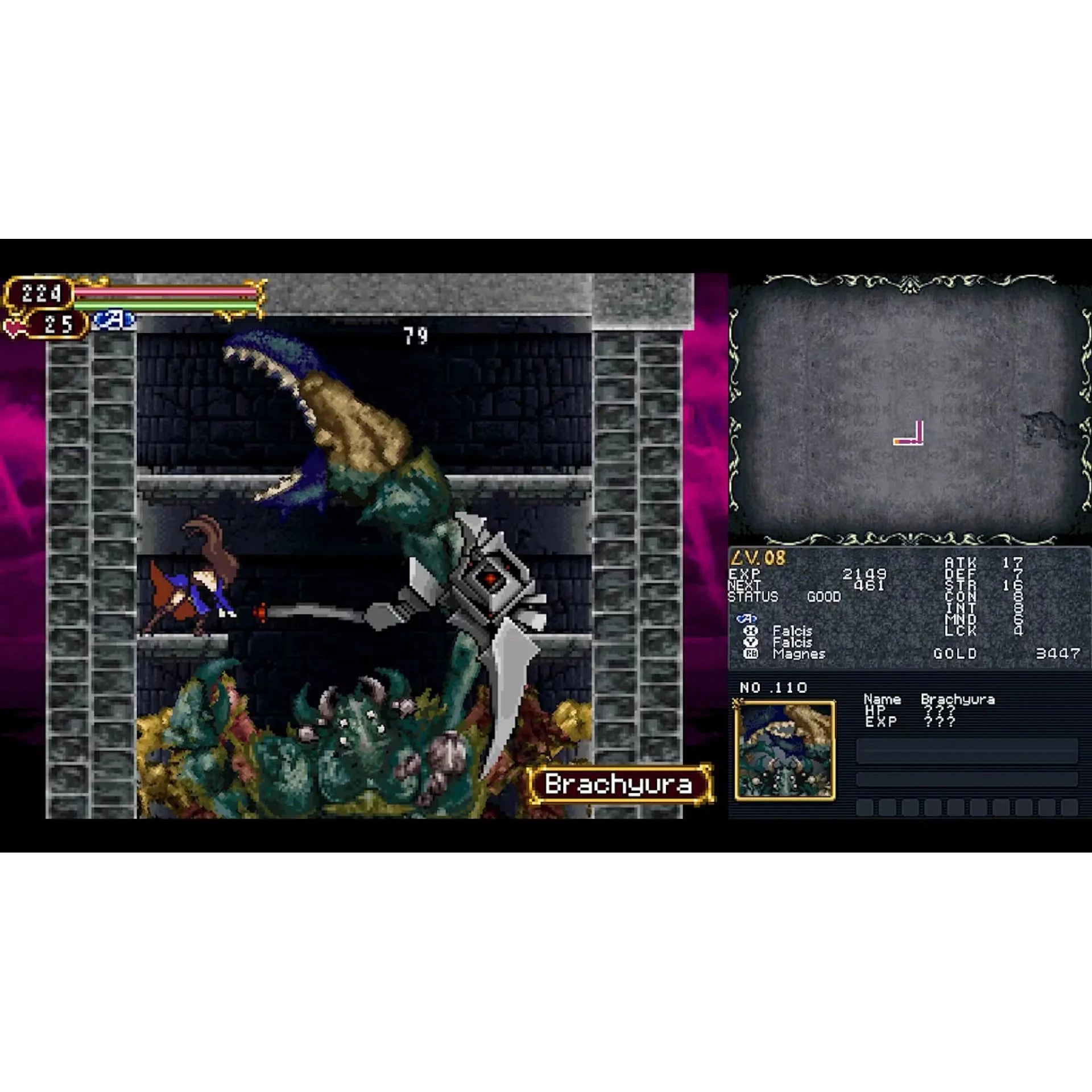 Castlevania Dominus Collection Order of Ecclesia Cover - Nintendo Switch - Limited Run #251