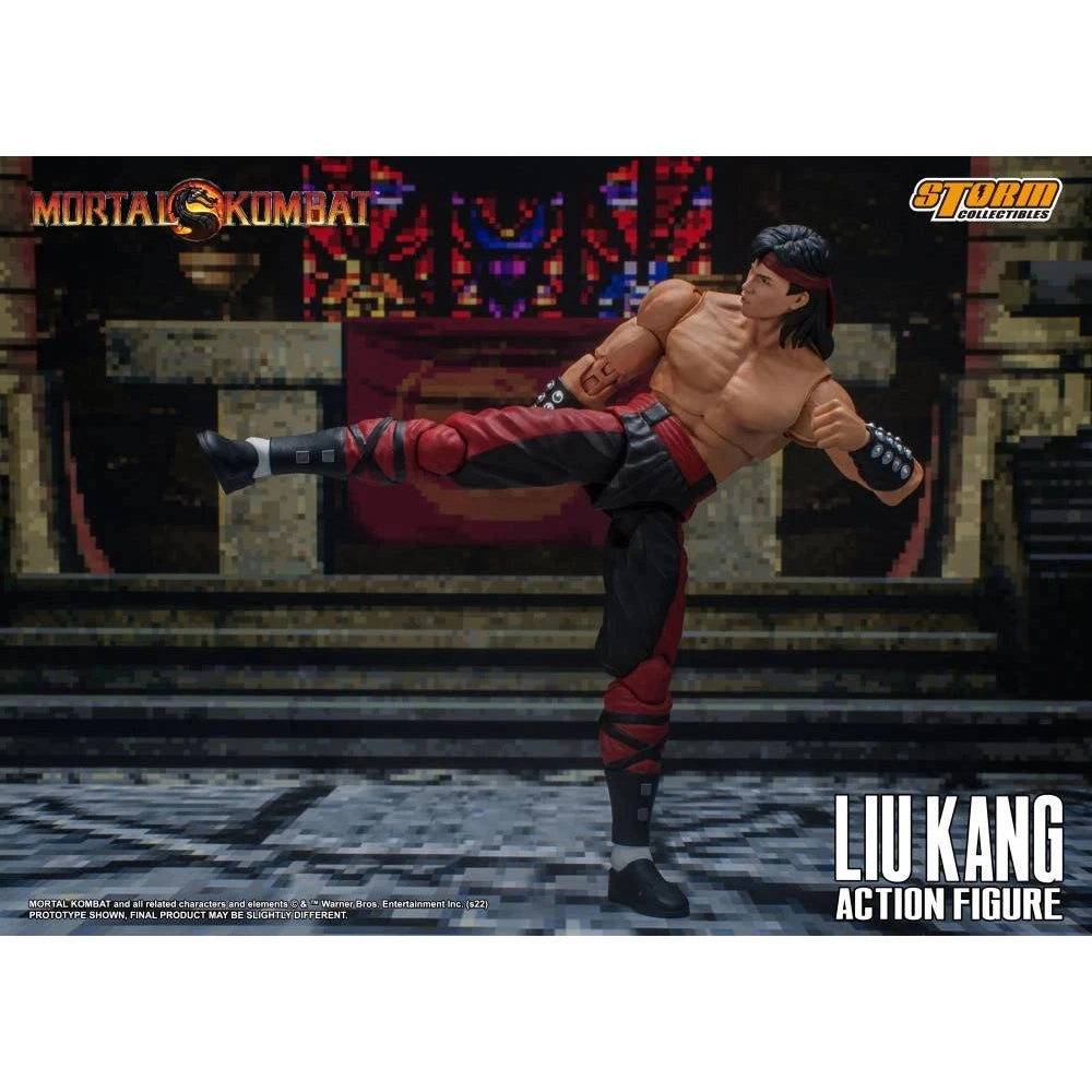 Mortal Kombat Liu Kang vs. Dragon 1/12 Scale Action Figure Set - Storm Collectibles - VS Series