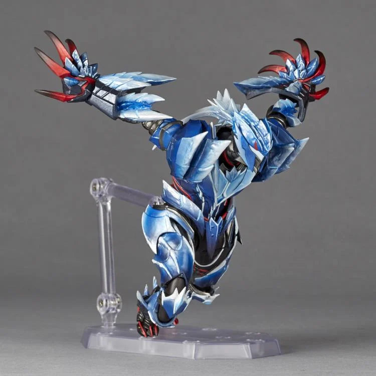 Monster Hunter Rise Hunter Lunagaron Armor Set Action Figure - Kaiyodo - Revoltech Amazing Yamaguchi NR027