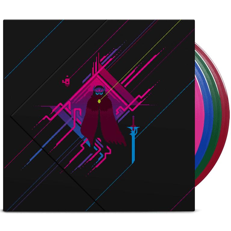 Hyper Light Drifter Original Soundtrack - Vinyl Record Set (4xLP, Multicolor, iam8bit, OST)