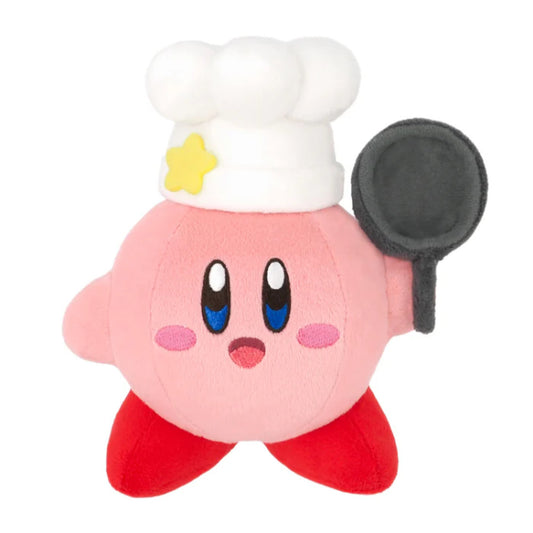 Kirby's Adventure Chef Kirby 6" Plush - San-ei, Little Buddy - All Star Collection