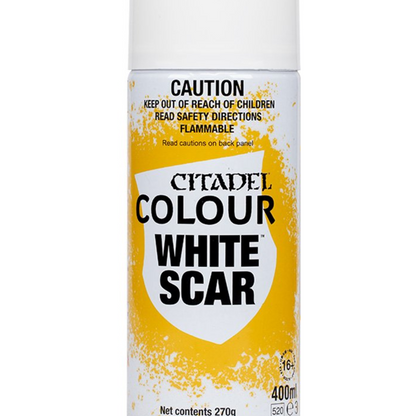 Citadel Colour: White Scar Spray Paint - for Warhammer Miniatures - Games Workshop