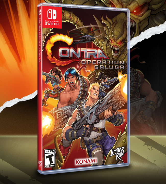 Contra Operation Galuga Nintendo Switch