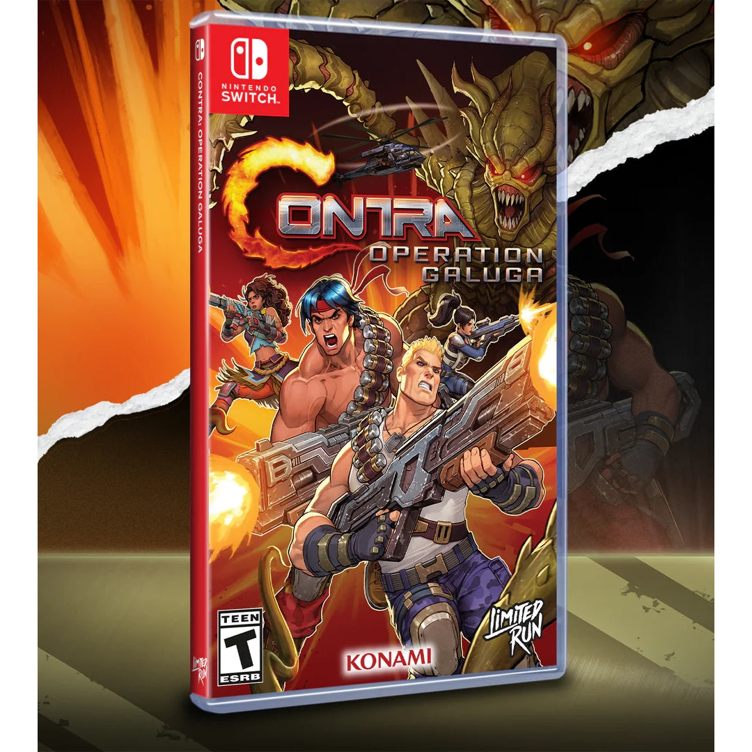 Contra: Operation Galuga - Nintendo Switch - Limited Run Games #230