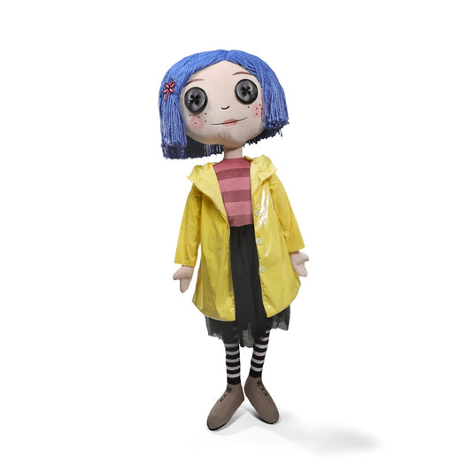 Coraline with Button Eyes 5' Life-Size Plush - Kidrobot