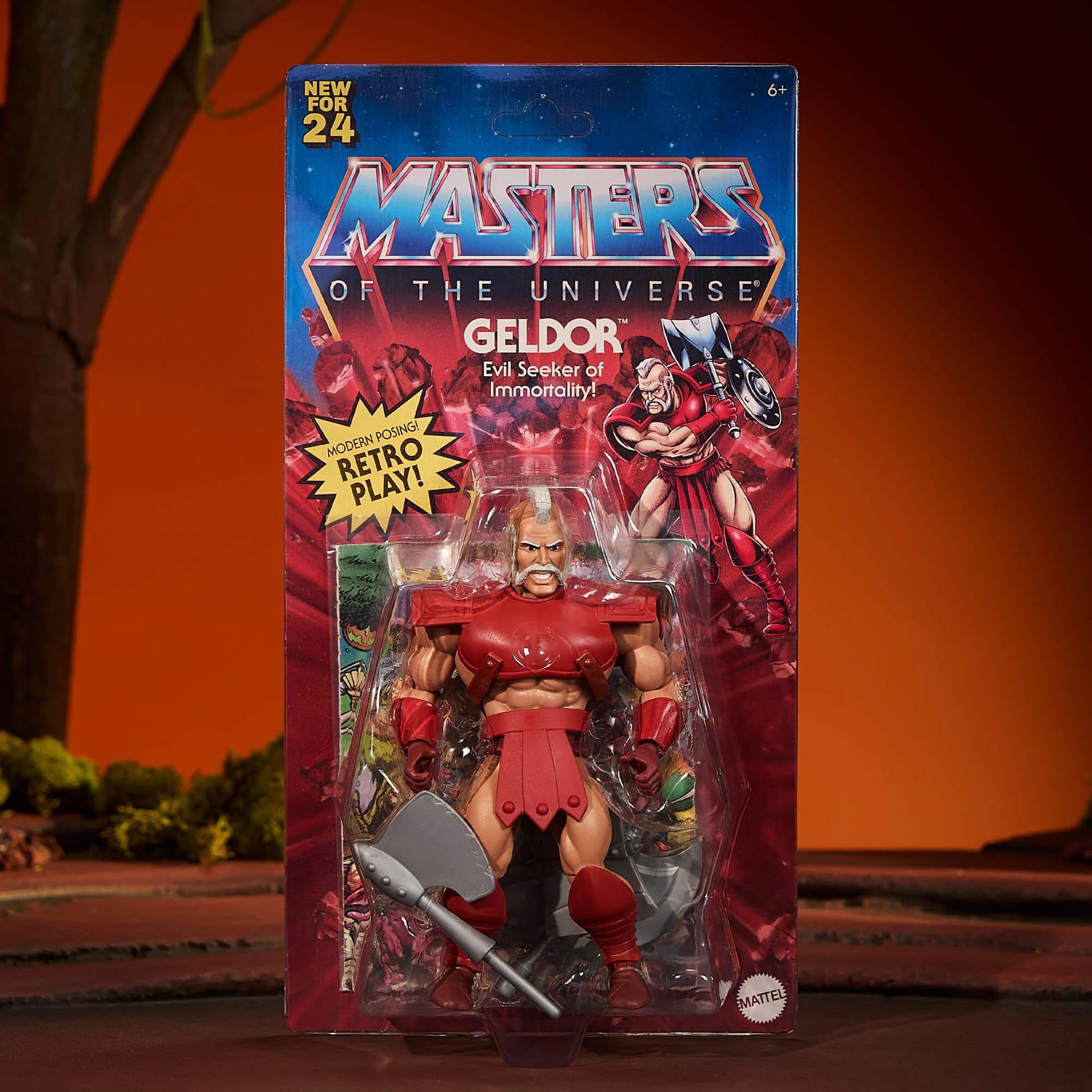 Masters of the Universe Origins Geldor Action Figure - Mattel Creations
