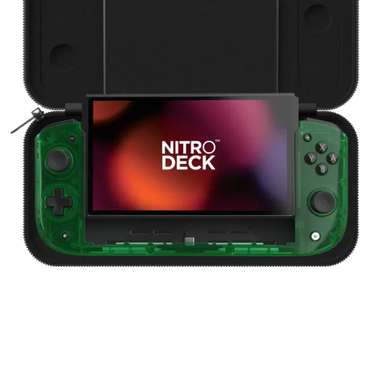 Nitro Deck Professional Handheld Deck - Nintendo Switch, Retro Emerald Green - CRKD