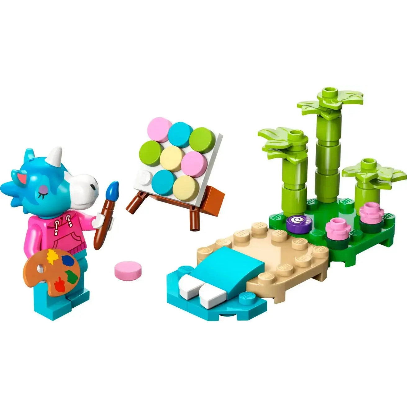 LEGO Animal Crossing Julian's Beach Painting Building Toy - LEGO #30703