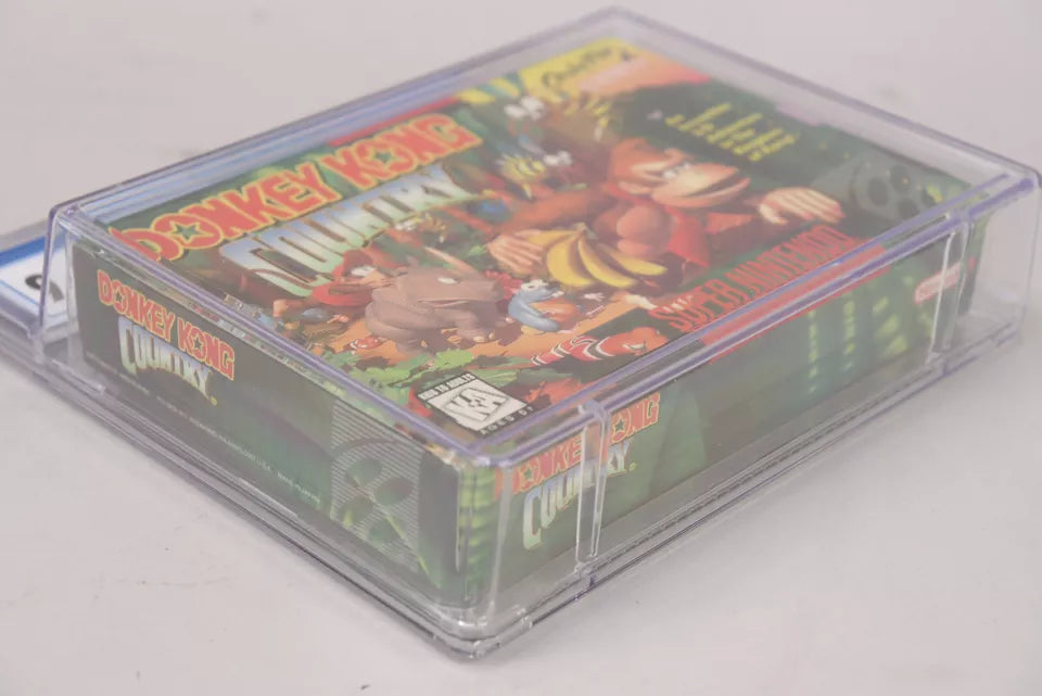 Donkey Kong Country Super Nintendo SNES 1994 CIB Complete in Box CGC Graded 9.0