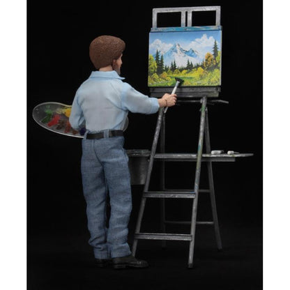 The Joy of Painting Bob Ross Clothed Action Figure - NECA