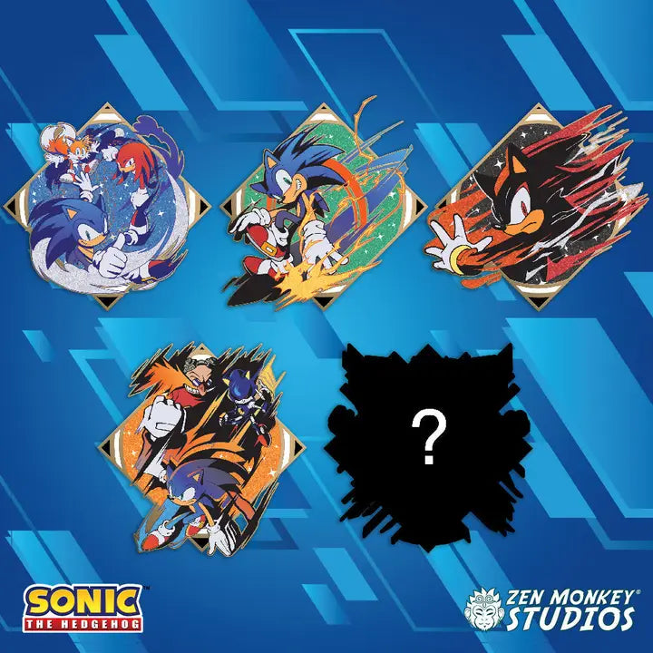 Sonic the Hedgehog Speed Stamp Premium Mystery Pin (Blind