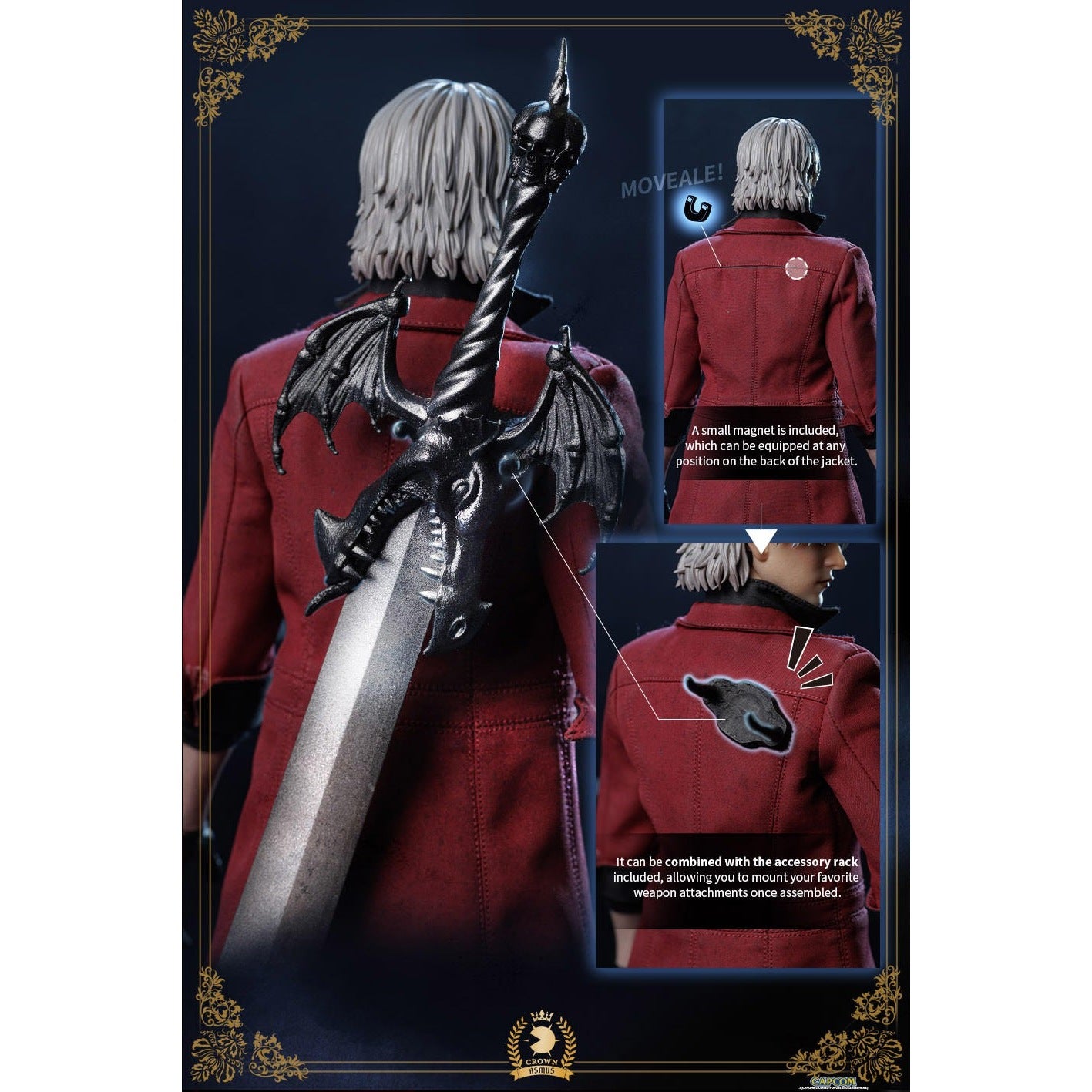 Devil May Cry Dante The Original Collector Edition 1/6 Scale Figure - Asmus Collectible Toys, Sideshow Collectibles