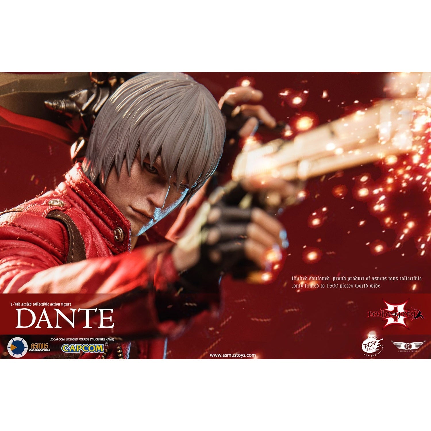 Devil May Cry III: Dante's Awakening Dante 1/6 Scale Action Figure - Asmus Toys