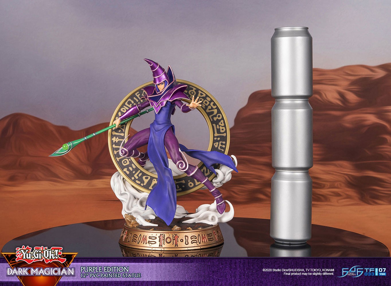 Yu-Gi-Oh! Dark Magician Purple Variant Statue F4F