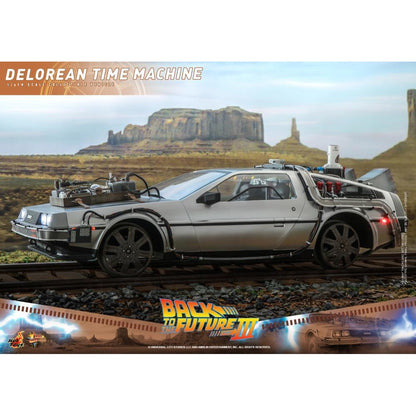 Back to the Future Part III DeLorean Time Machine 1/6th Scale Collectible Vehicle - Hot Toys