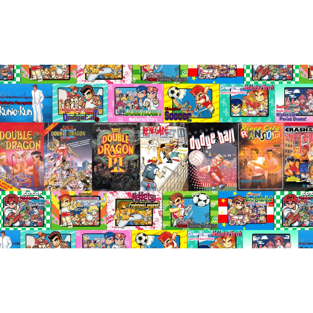 Double Dragon & Kunio-Kun Retro Brawler Bundle - Nintendo Switch - Limited Run #115