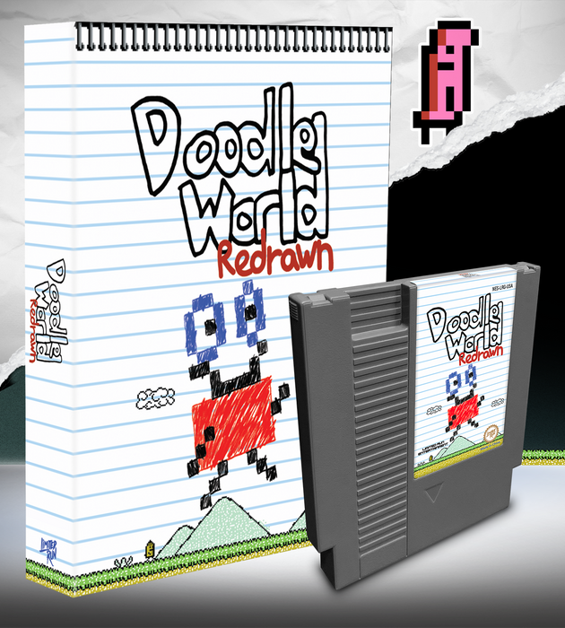 Doodle World Redrawn NES