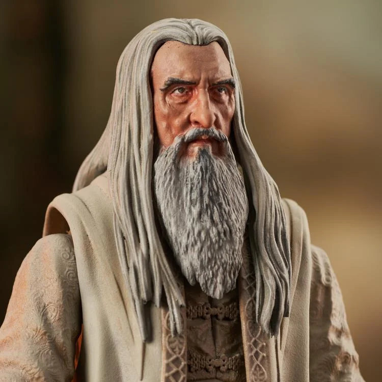 The Lord of The Rings Saruman Deluxe Action Figure - Diamond Select Toys