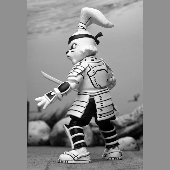 Usagi Yojimbo Samurai Usagi Yojimbo Black & White Ver. Action Figure - NECA