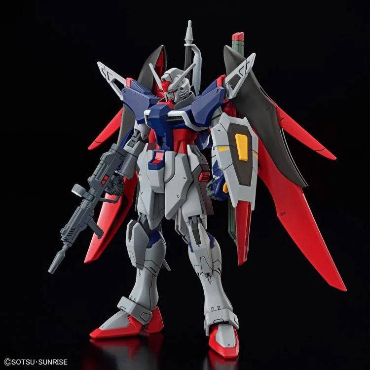 Mobile Suit Gundam SEED Freedom HGCE ZGMF/A-42S2 Destiny Gundam Spec II & Zeus Silhouette 1/144 Scale Model Kit - Bandai Spirits