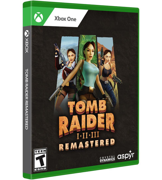 Tomb Raider I-II-III Remastered - Xbox One (Aspyr, Limited Run)