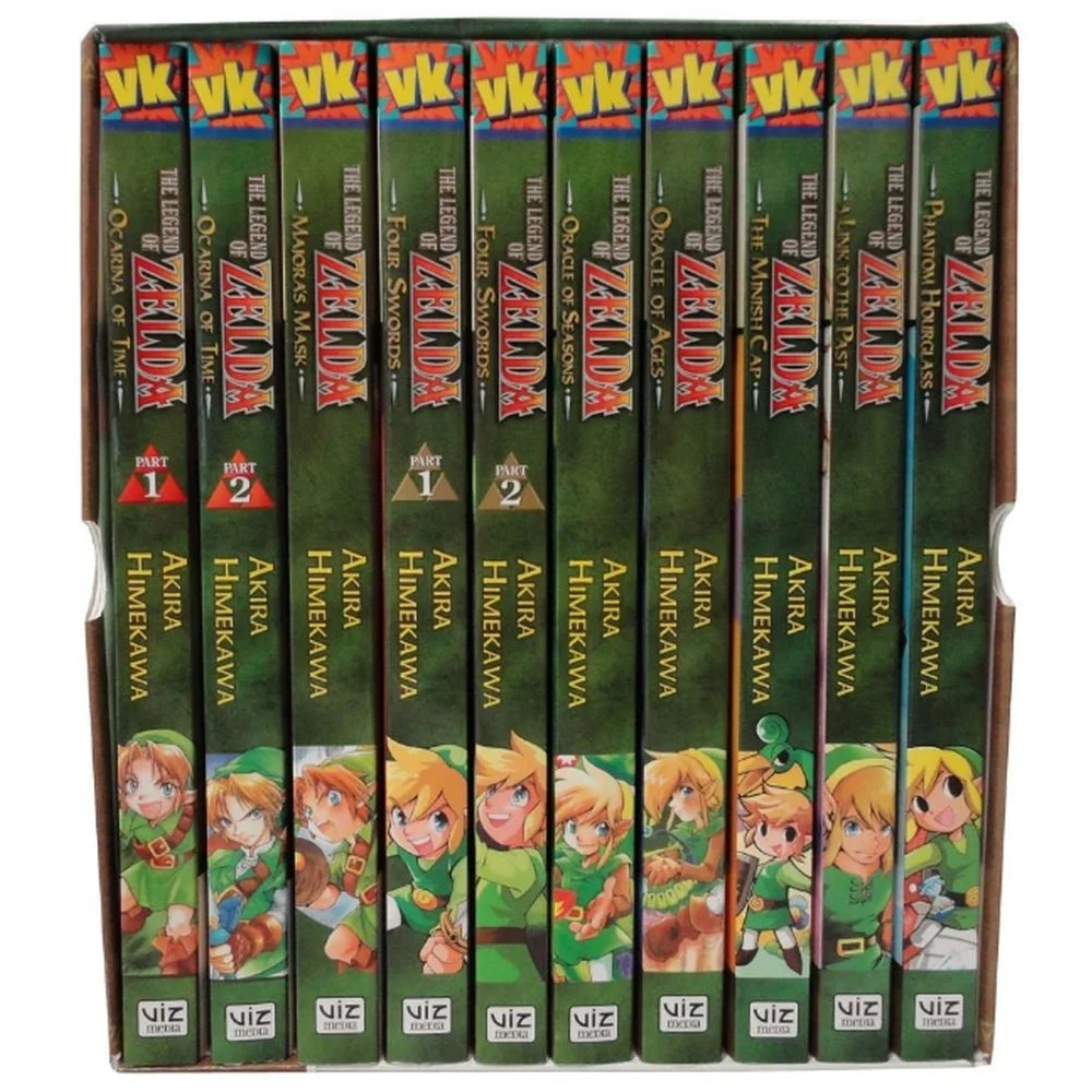 Legend of Zelda Complete Manga Box Set Vol. 1-10 - Akira Himekawa VIZ Media