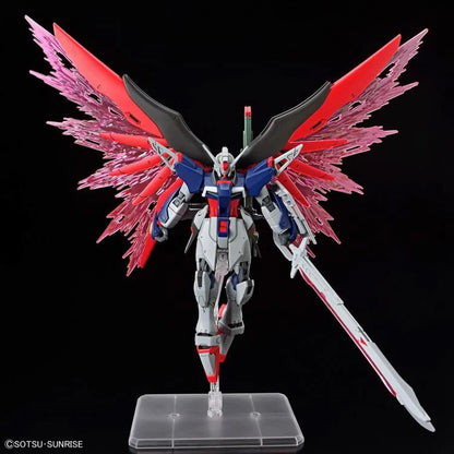 Mobile Suit Gundam SEED Freedom HGCE ZGMF/A-42S2 Destiny Gundam Spec II & Zeus Silhouette 1/144 Scale Model Kit - Bandai Spirits