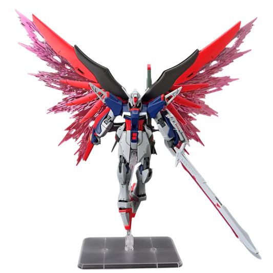 Mobile Suit Gundam SEED Freedom HGCE ZGMF/A-42S2 Destiny Gundam Spec II & Zeus Silhouette 1/144 Scale Model Kit - Bandai Spirits