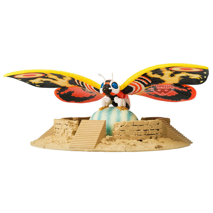 Godzilla Mothra (1996) Art Vignette Statue Figure - Banpresto - Toho M ...