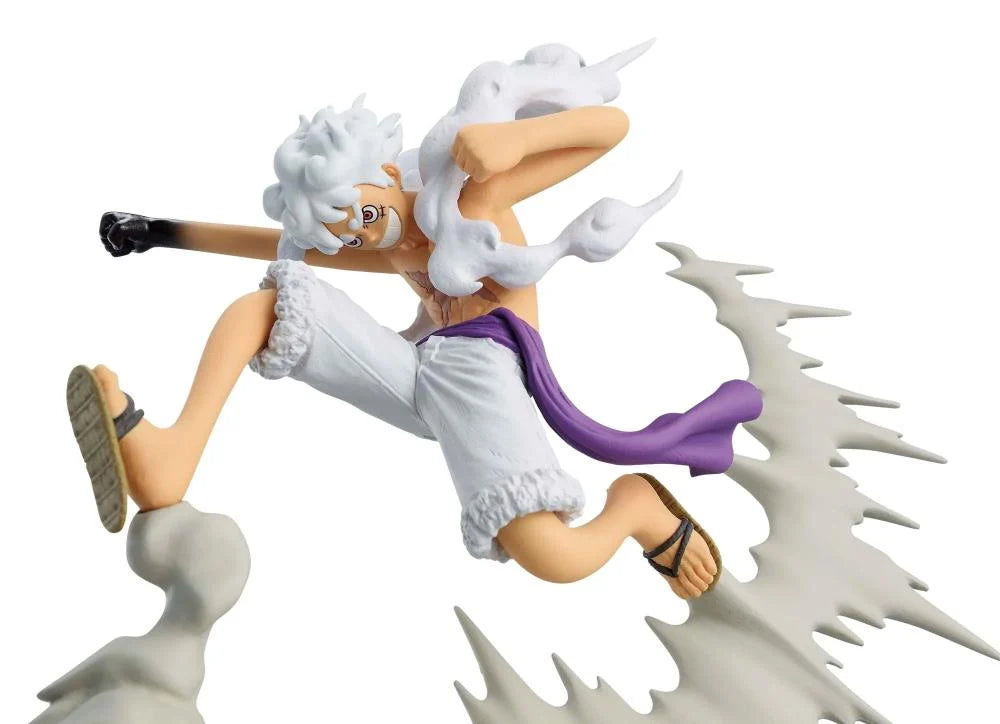 One Piece Monkey D. Luffy Gear 5 Figure - Banpresto Senkouzekkei