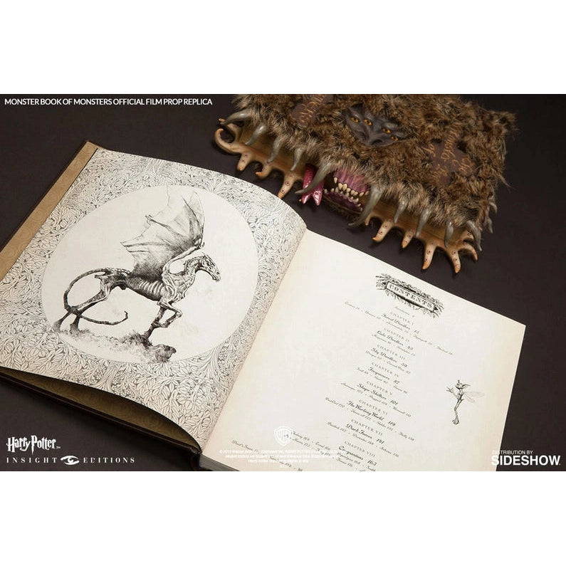 the monster book of monsters Harry Potter: The Monster Book of Monsters Official Film Prop Replica