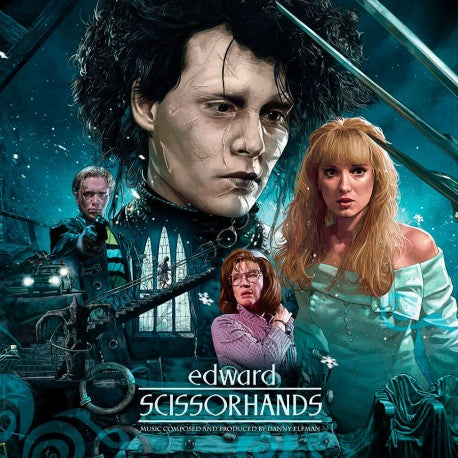 Edward Scissorhands Original Motion Picture Soundtrack - Danny Elfman - LP Record Colored Vinyl, 180g