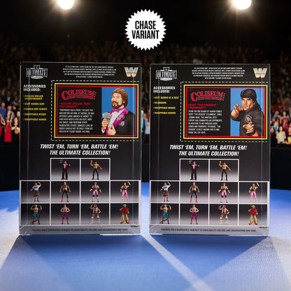 WWE Ultimate Edition Coliseum Collection “Million Dollar Man” Ted DiBiase & Ricky “The Dragon” Steamboat - Action Figure 2-Pack - Mattel Creations Exclusive!