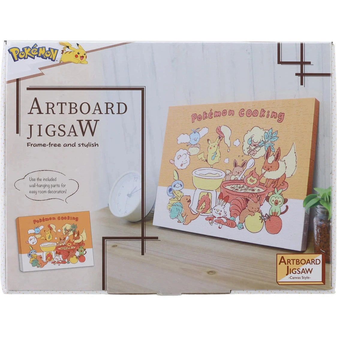 Pokémon Cooking Puzzle - ensky Artboard Jigsaw -Canvas Style-