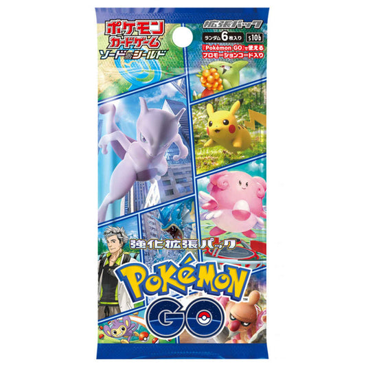 Pokemon TCG Pokemon GO Booster Pack s10b - 6 Cards, Japanese