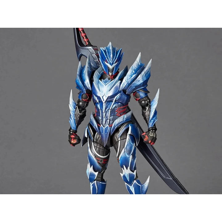 Monster Hunter Rise Hunter Lunagaron Armor Set Action Figure - Kaiyodo - Revoltech Amazing Yamaguchi NR027