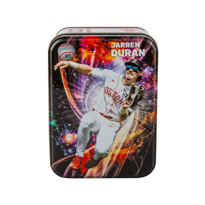 2025 Baseball Championship Collector Tin - 4 Packs + Bonus Card - MJ Holding