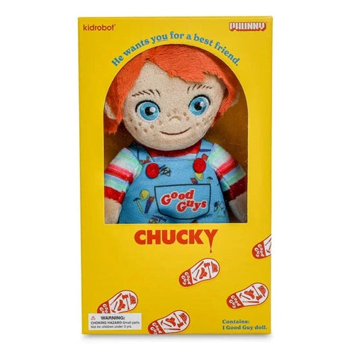 Child's Play Good Guys Chucky Standing 7.5" Plush Toy - Kidrobot - Phunny