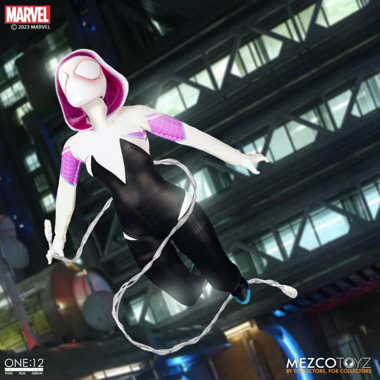 Marvel Comics Ghost Spider Spider-Gwen Action Figure - Mezco Toys - One:12 Collective