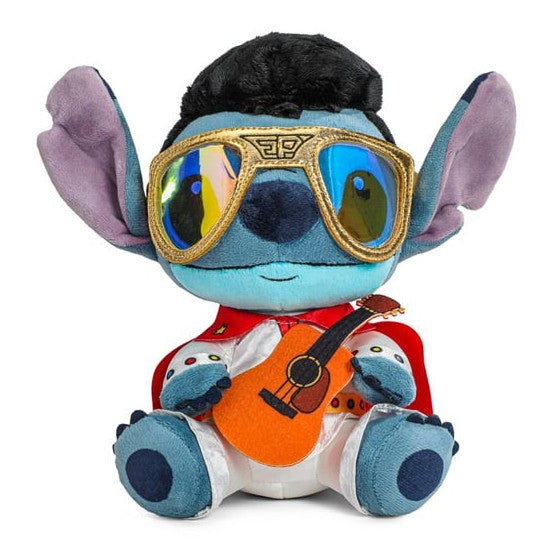 Lilo & Stitch x Elvis White Jumpsuit Elvis 7.5" Plush Toy - Kidobot - Phunny