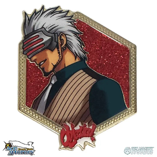 Ace Attorney Godot Pin - Zen Monkey Studios - Golden Series 2