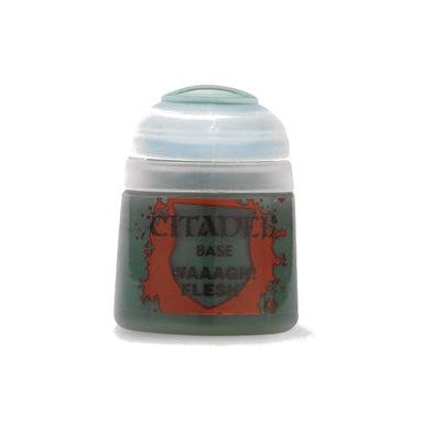 Citadel Base Waaagh! Flesh Green - Warhammer Shade Paint, 12ml Pot - Games Workshop