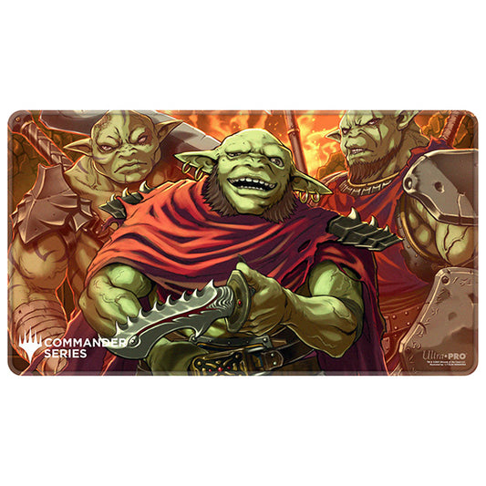 Magic: The Gathering TCG Commander Series 6 Krenko Mob Boss Playmat - Stitched Edge, 24" x 13.5" - Ultra PRO