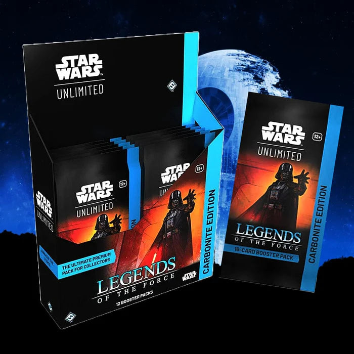 Star Wars: Unlimited TCG Legends of the Force Carbonite Edition Booster Pack - 16 Cards - Fantasy Flight Games