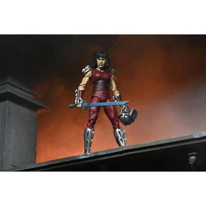 Teenage Mutant Ninja Turtles City at War Karai as Shredder Action Figure - NECA - Mirage Comics