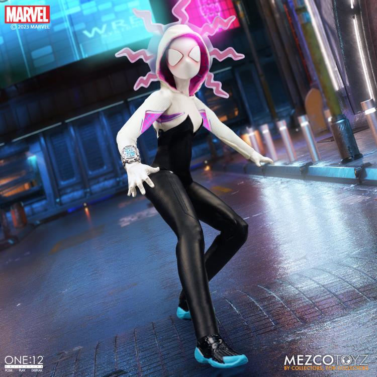 Marvel Comics Ghost Spider Spider-Gwen Action Figure - Mezco Toys - One:12 Collective