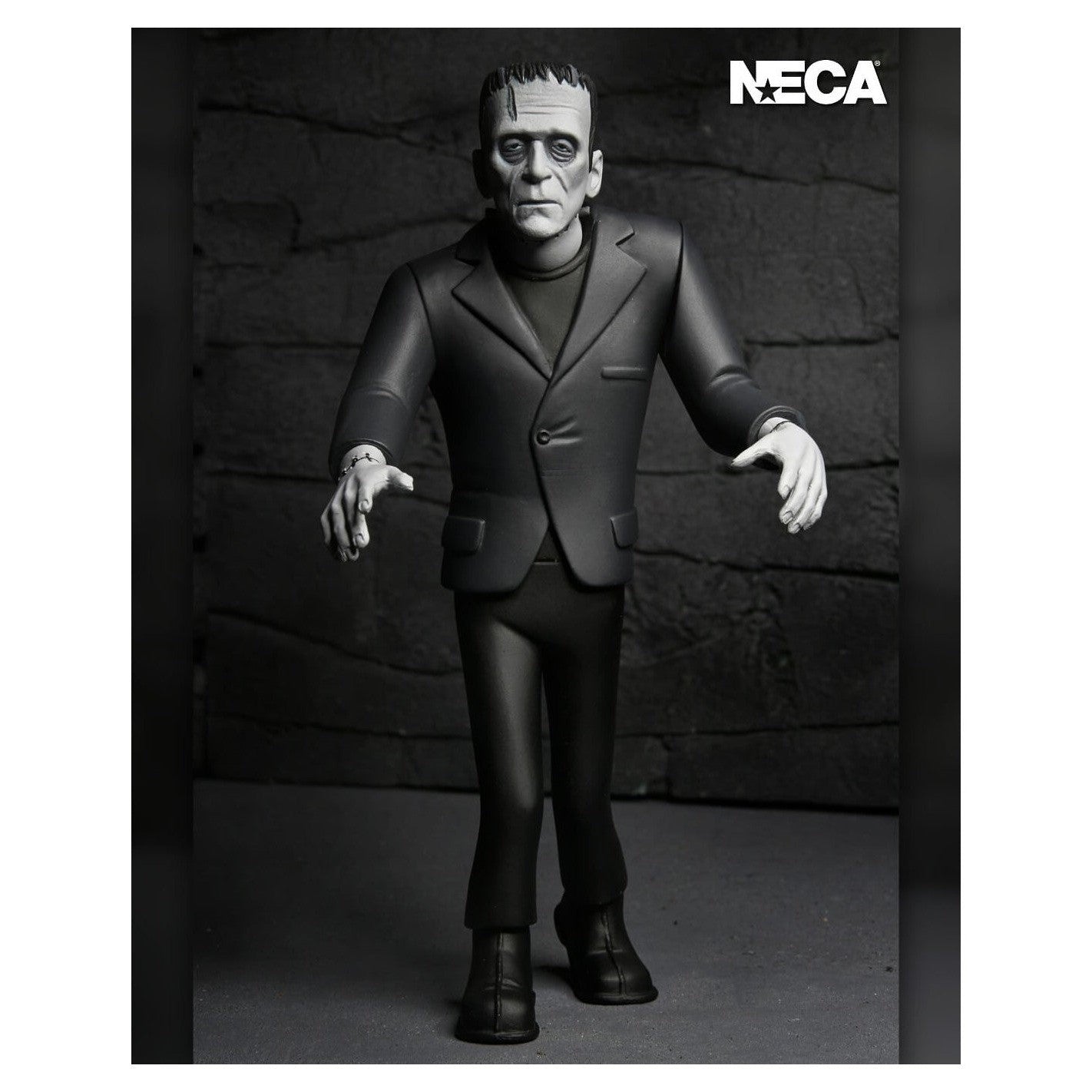 Universal Monsters Frankenstein's Monster Silver Screen Edition Action Figure - NECA - Toony Terrors