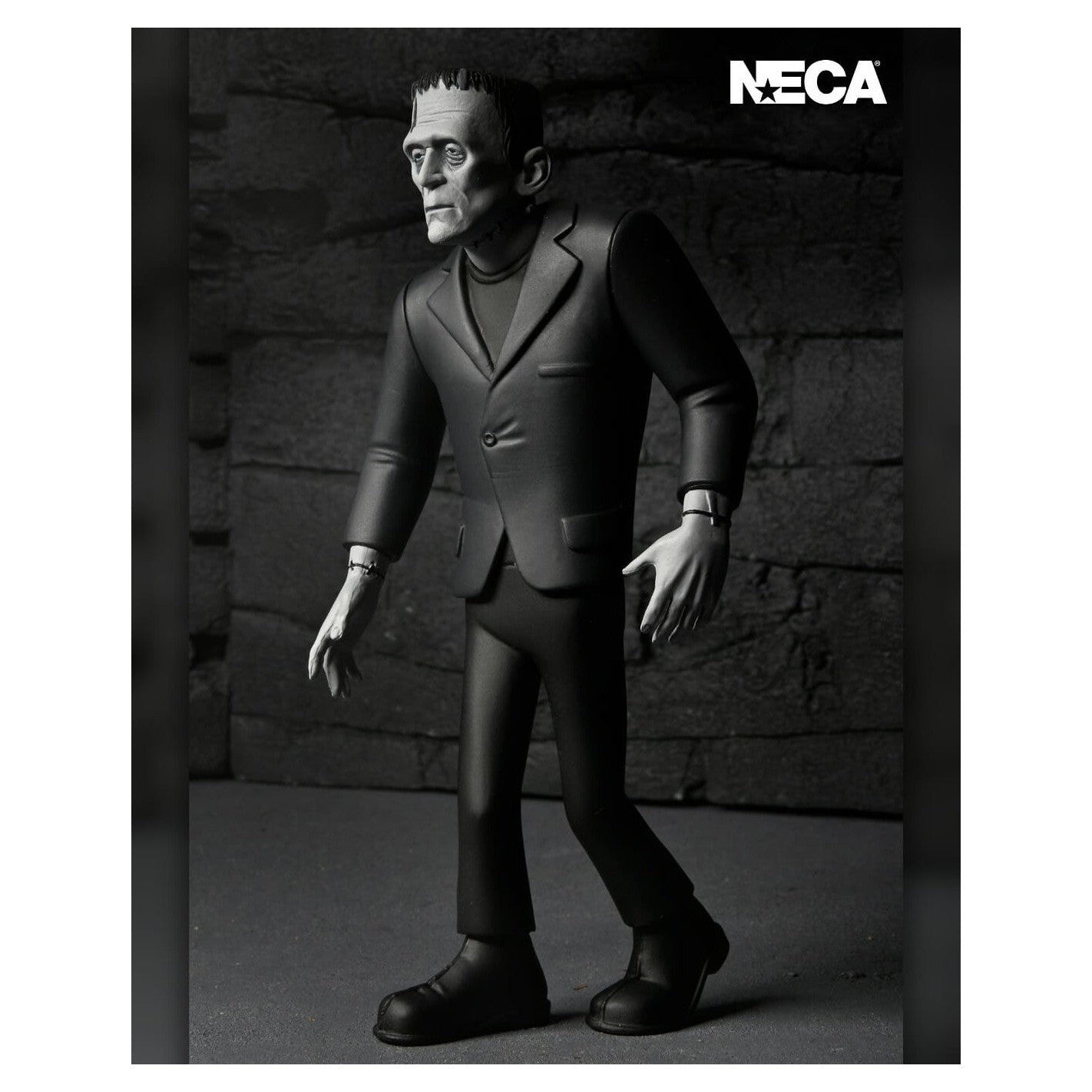 Universal Monsters Frankenstein's Monster Silver Screen Edition Action Figure - NECA - Toony Terrors